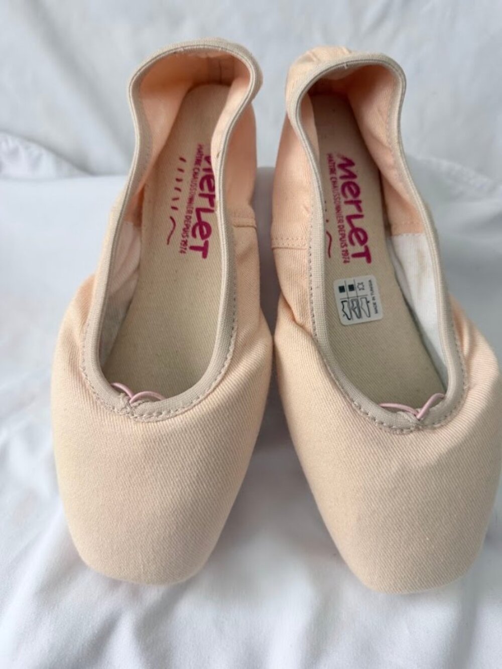 Merlet Elista Women's Pointe Ballet Shoes C-071 Size 39 Us Size 8